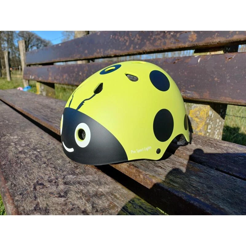 Casque De Vélo Pour Enfant - Flashy/Jaune- Small – Image 5