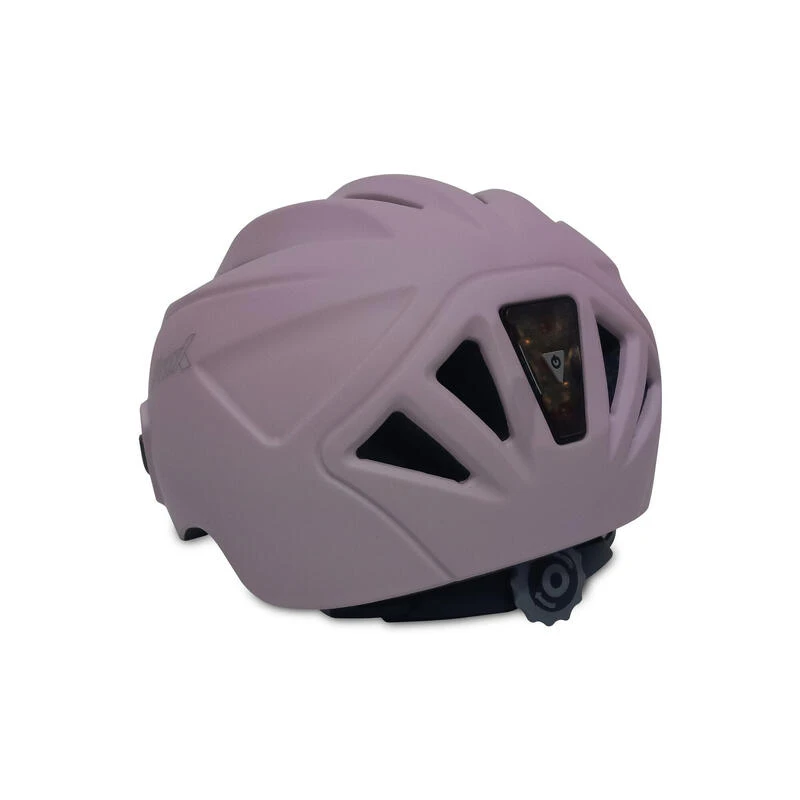 Casque De Vélo Pour Enfant - Rose Claire - Casque Avec éclairage – Image 6