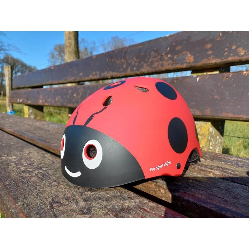 Casque De Vélo Pour Enfant - Rouge- Petit – Image 5