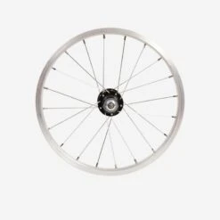 BTWIN Roue Vélo Enfant 16 Pouces Arrière Roue Libre Frein Tambour/vrake Argent