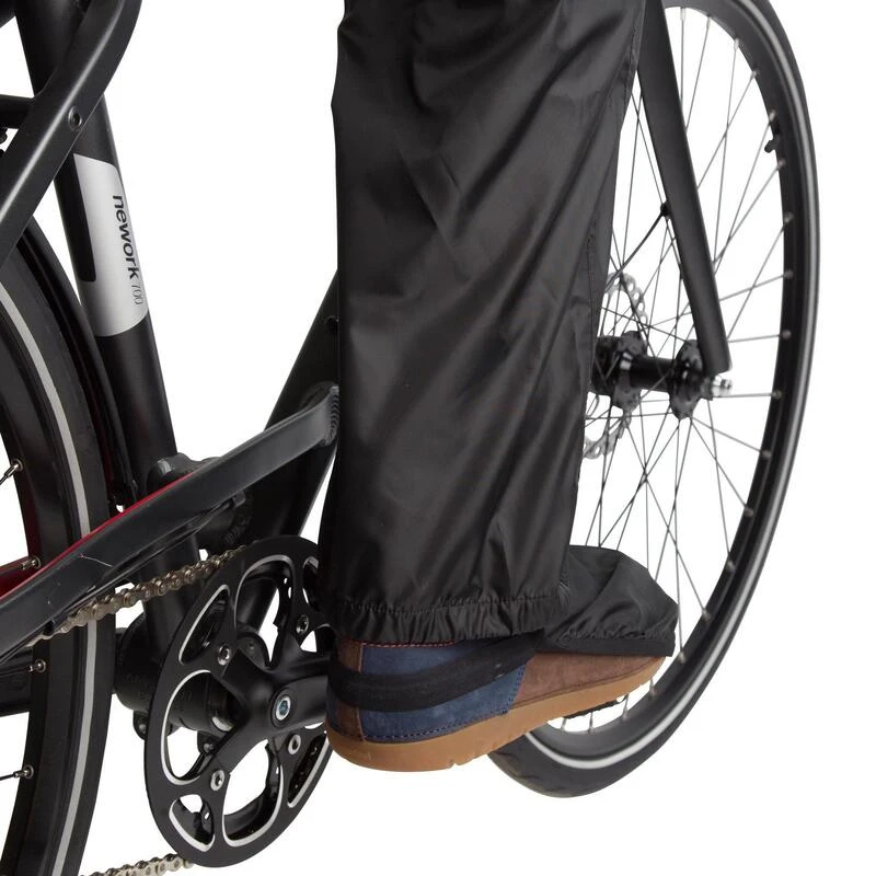 BTWIN Surpantalon Vélo Ville Enfant 300 Noir – Image 8