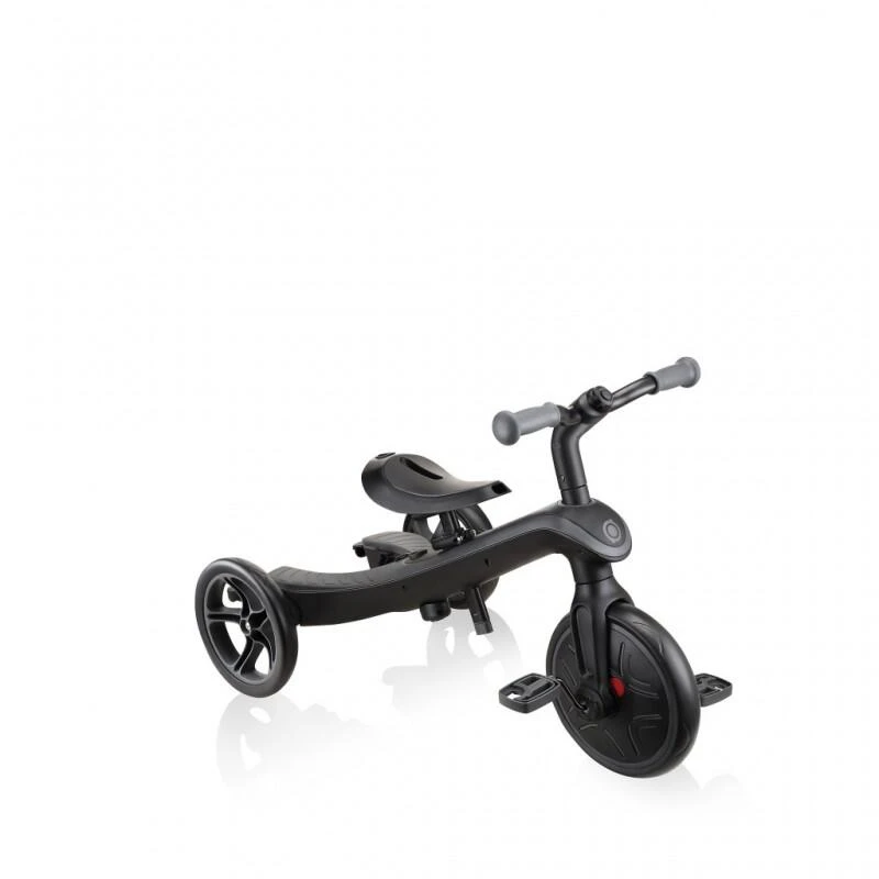 GLOBBER Tricycle évolutif EXPLORER 4 En 1 DELUXE PLAY Noir-Gris – Image 3