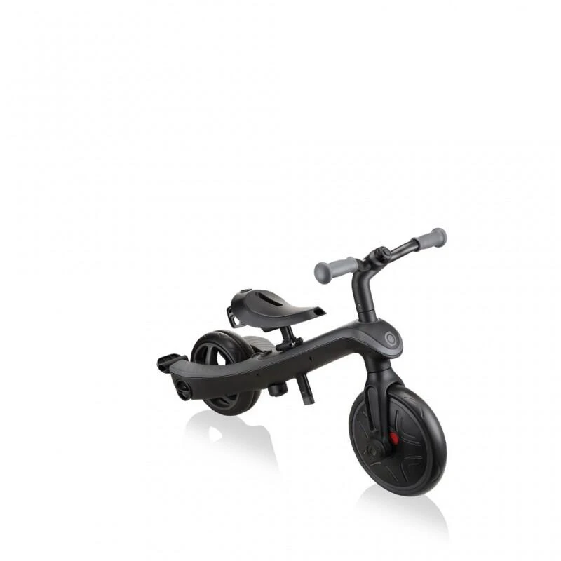 GLOBBER Tricycle évolutif EXPLORER 4 En 1 DELUXE PLAY Noir-Gris – Image 4