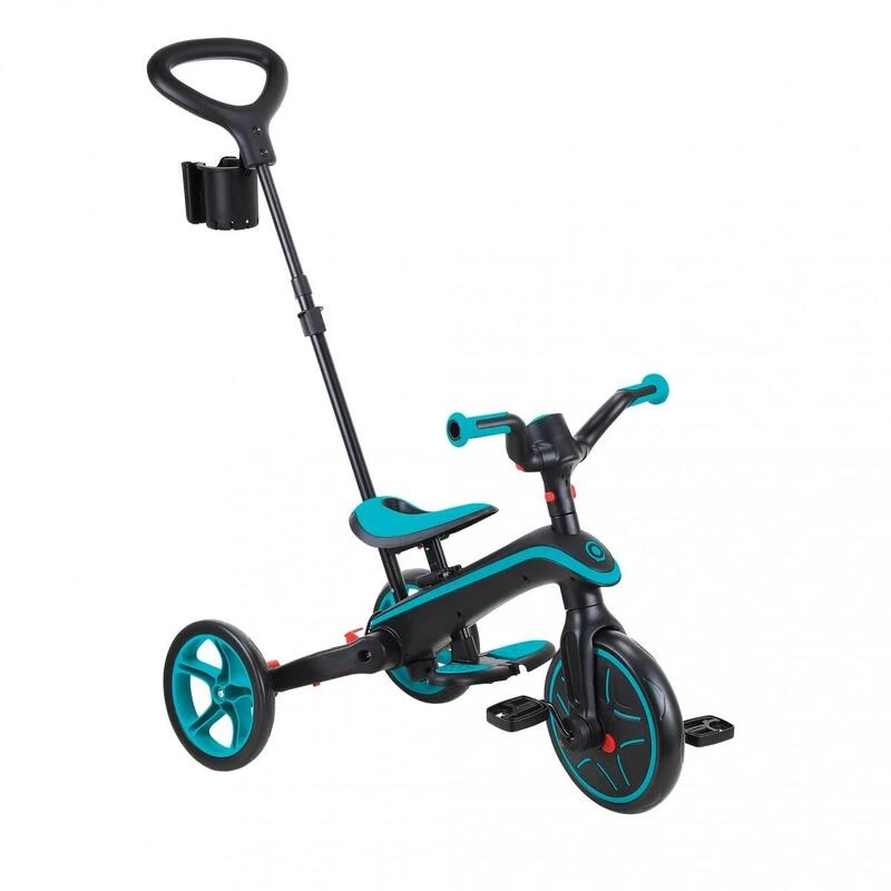 GLOBBER Tricycle EXPLORER 4-en-1 Évolutif & Pliable Bleu Canard – Image 4