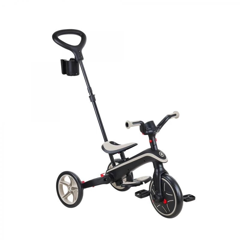 GLOBBER Tricycle EXPLORER 4-en-1 Évolutif & Pliable Taupe – Image 5