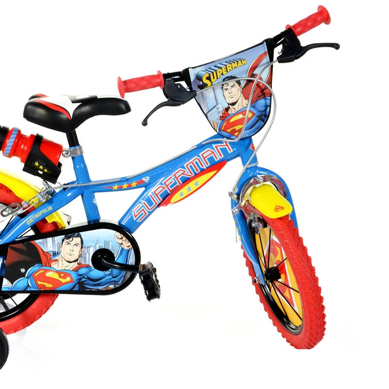 Velo Enfant 16 Pouces 5-7 Ans Superman – Image 2