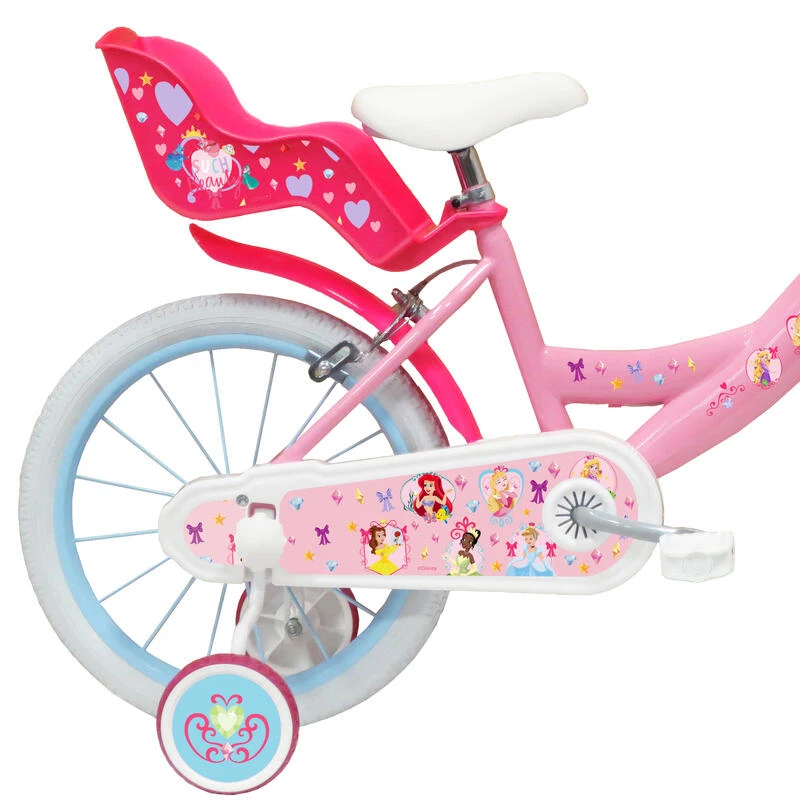 Velo Enfant 16 Pouces Disney Princess 5-7 Ans – Image 2