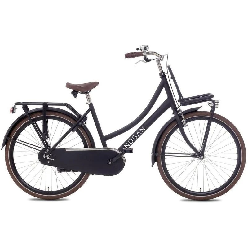 Vélo Enfant Nogan Cargo - Filles - 26 Pouces - Noir Mat