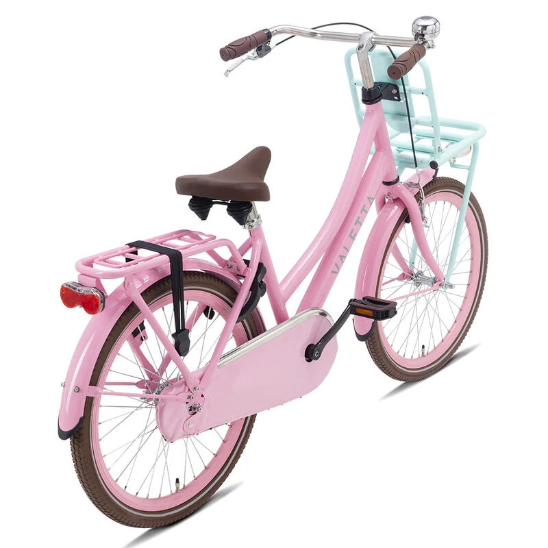 Vélo Enfant Valetta Cargo - Filles - 22 Pouces - Rose / Menthe – Image 3