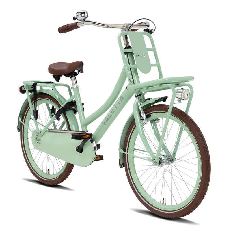Vélo Enfant Valetta Cargo - Filles - 22 Pouces - Vert Pastel – Image 2