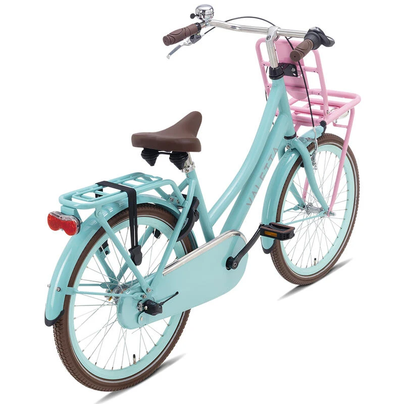 Vélo Enfant Valetta Cargo N3 - Filles - 22 Pouces - Turquoise / Rose – Image 3