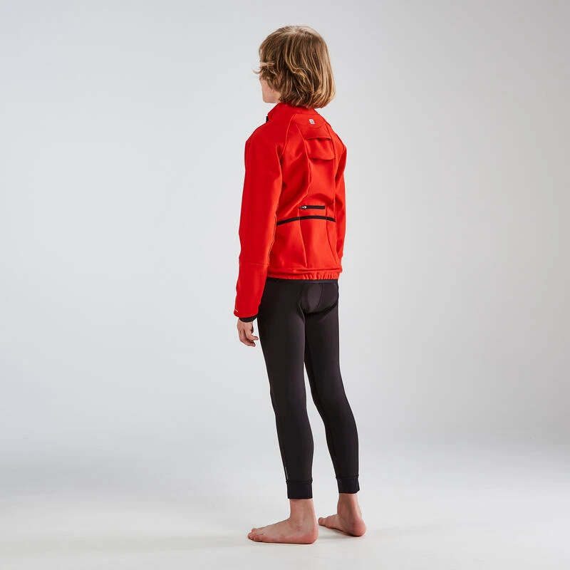 BTWIN VESTE VELO ENFANT 900 NOIRE ROUGE – Image 2