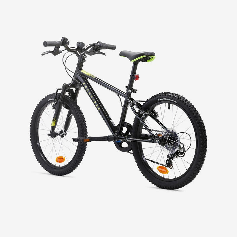 BTWIN VTT ENFANT ROCKRIDER EXPLORE 500 20 POUCES 6-9 Ans Noir – Image 3