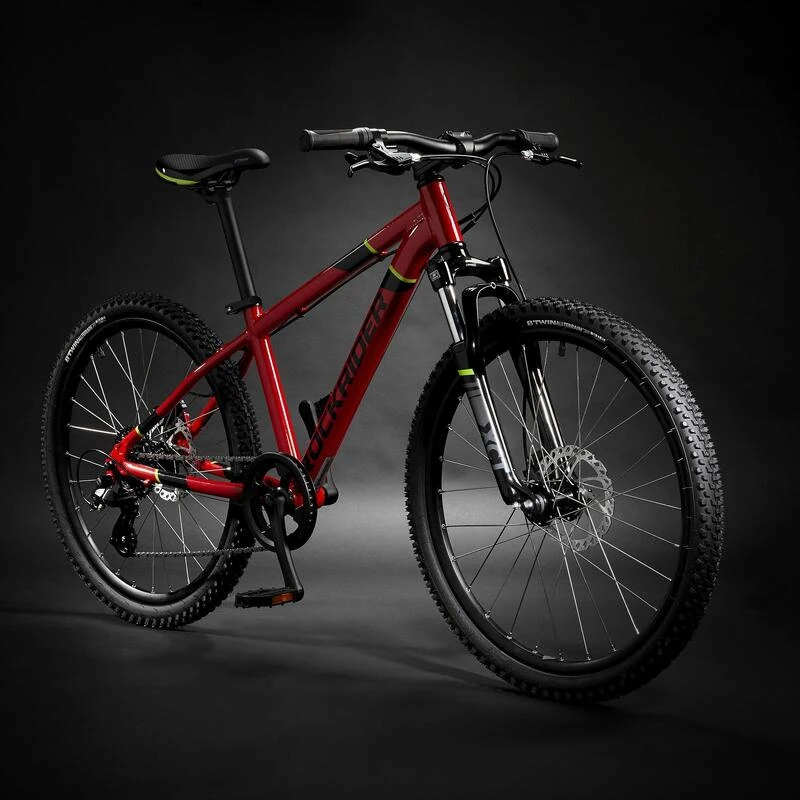 VTT ENFANT ROCKRIDER ST 900 24 POUCES 9-12 Ans ROUGE – Image 2