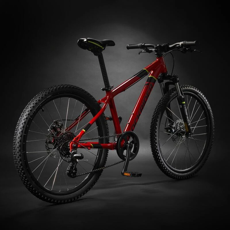 VTT ENFANT ROCKRIDER ST 900 24 POUCES 9-12 Ans ROUGE – Image 3